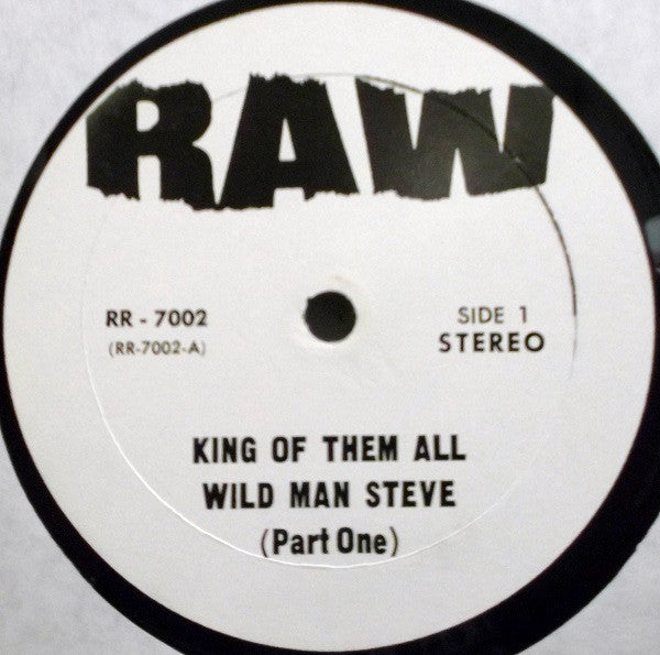 Wildman Steve (2) : King Of Them All (LP)