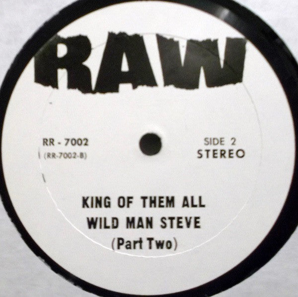 Wildman Steve (2) : King Of Them All (LP)