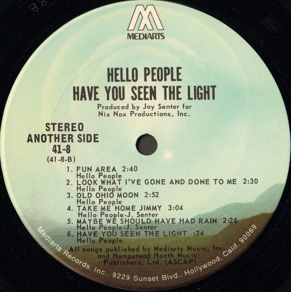 Hello People : Have You Seen The Light (LP, Album, Ter)