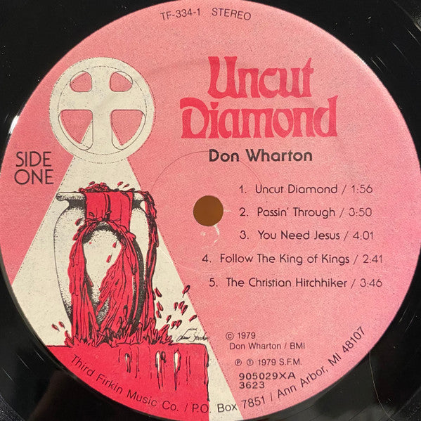 Don Wharton : Uncut Diamond (LP, Album)