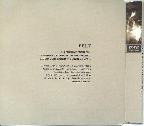 Felt : Primitive Painters (CD, Single)
