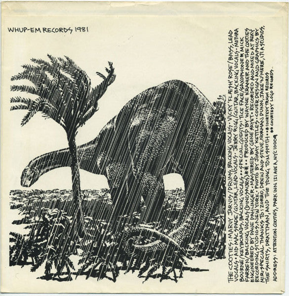 The Cooties : Dinosaurs (7", Single, Red)
