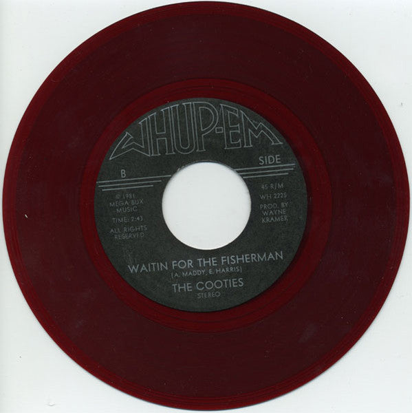 The Cooties : Dinosaurs (7", Single, Red)