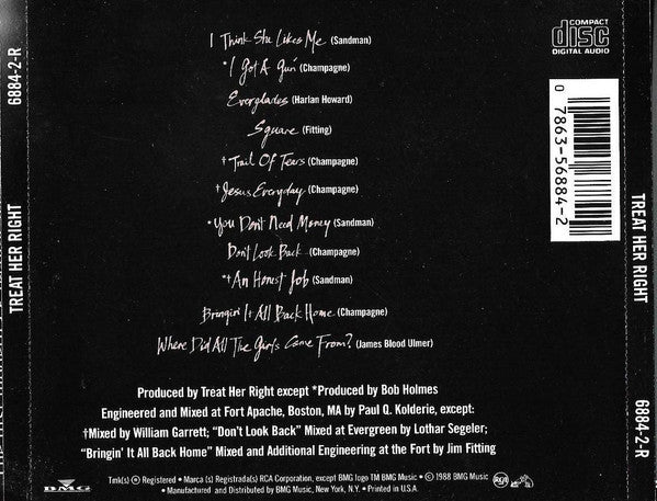 Treat Her Right : Treat Her Right (CD, Album)