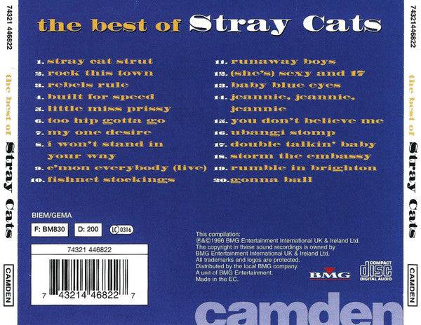 Stray Cats : The Best Of (CD, Comp)