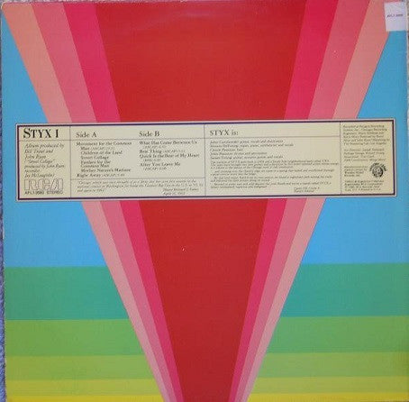 Styx : Styx I (LP, Album, RE)