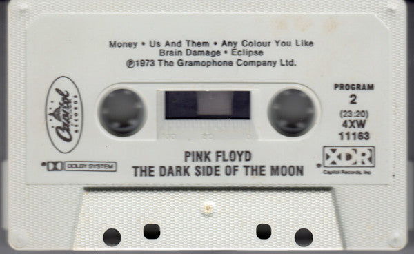 Pink Floyd : The Dark Side Of The Moon (Cass, Album, RE, Dol)
