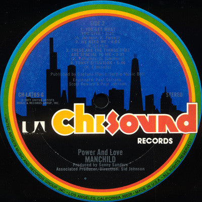 Manchild (9) : Power And Love (LP, Album, Ter)