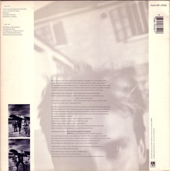 Sting : The Dream Of The Blue Turtles (LP, Album, Ind)