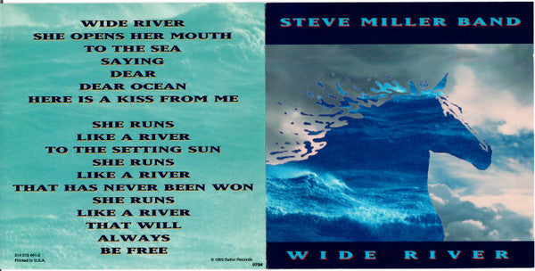 Steve Miller Band : Wide River (CD, Album)