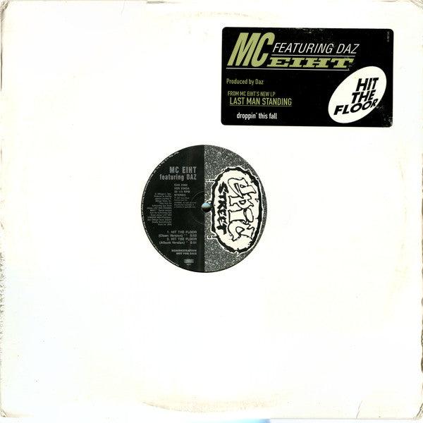 MC Eiht Featuring Daz Dillinger : Hit The Floor (12", Single, Promo)