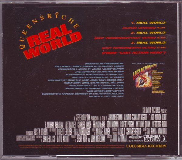 Queensrÿche : Real World (CD, Single, Promo)