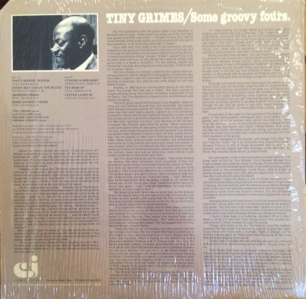 Tiny Grimes : Some Groovy Fours (LP, M/Print)
