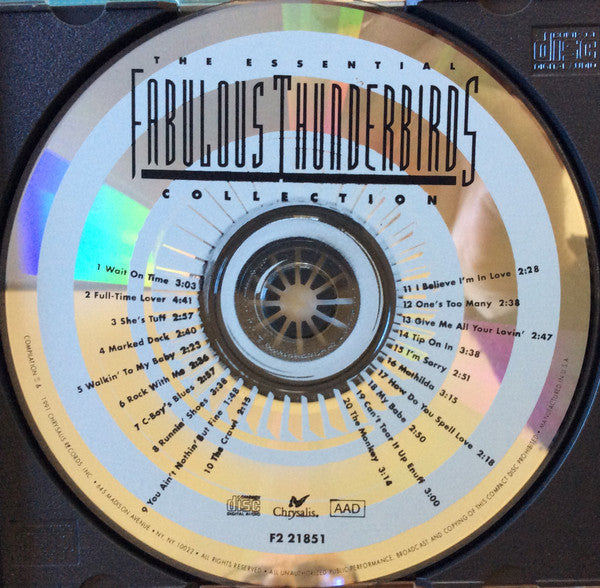 The Fabulous Thunderbirds : The Essential Fabulous Thunderbirds (CD, Comp)