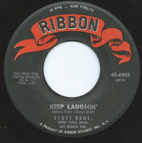 Scott Bros.* : Stolen Angel / Keep Laughin' (7")