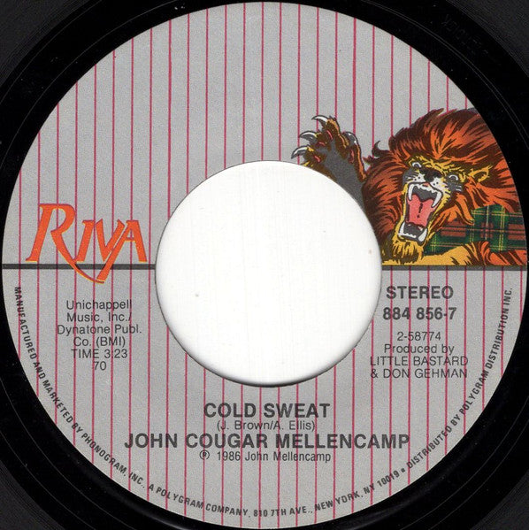 John Cougar Mellencamp : Rumbleseat (7", Single)