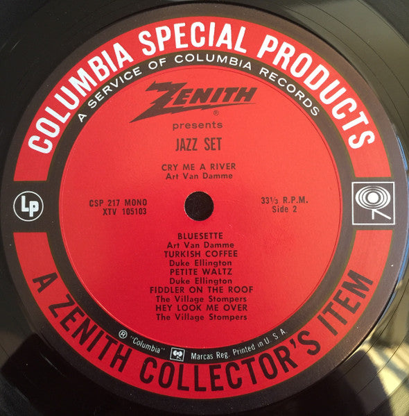 Various : Zenith Presents A Collector's Item:  Jazz Set (LP, Comp)