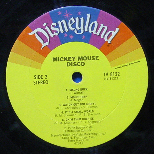 Various : Mickey Mouse Disco (LP, Album, Ter)