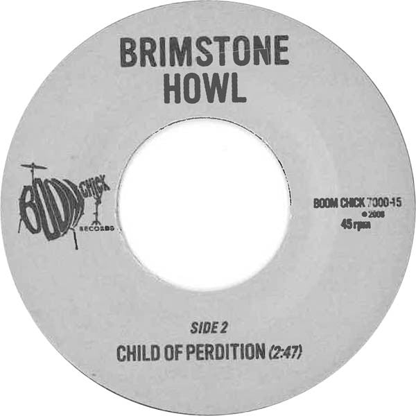 Brimstone Howl : Tunnel Of Love (7")