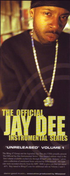 Jay Dee : The Official Instrumental Series Vol.1 (12")