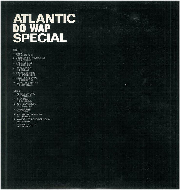 Various : Atlantic Do Wap Special (LP, Comp, Mono)