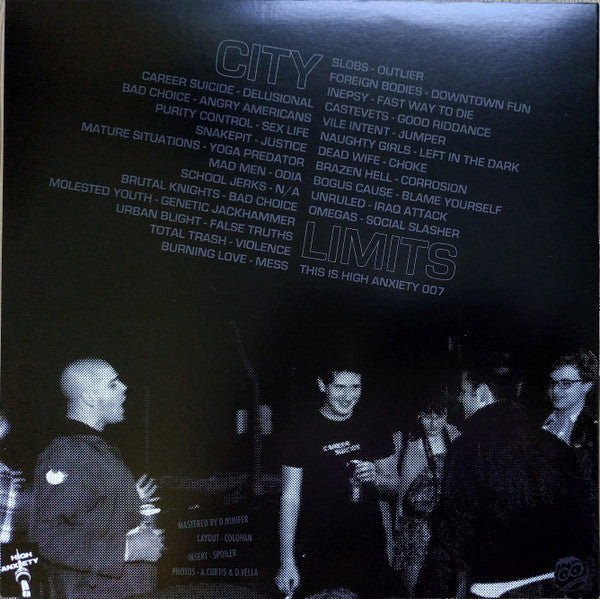 Various : City Limits - Down And Out In Toronto & Montreal (LP, Comp, Pur)