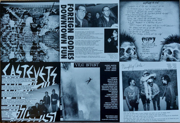 Various : City Limits - Down And Out In Toronto & Montreal (LP, Comp, Pur)