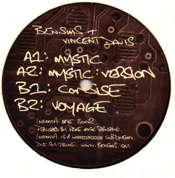 Ben Sims + Vincent Davis : Mystic (12")