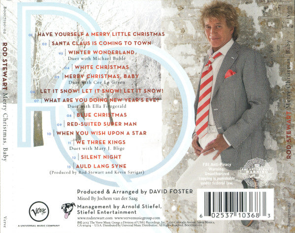 Rod Stewart : Merry Christmas, Baby (CD, Album, RE)