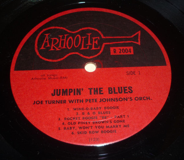 Big Joe Turner With Pete Johnson's Orchestra : Jumpin' The Blues (LP, Album)