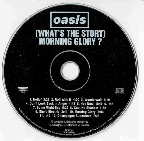 Oasis (2) : (What's The Story) Morning Glory? (CD, Album, RE, Son)