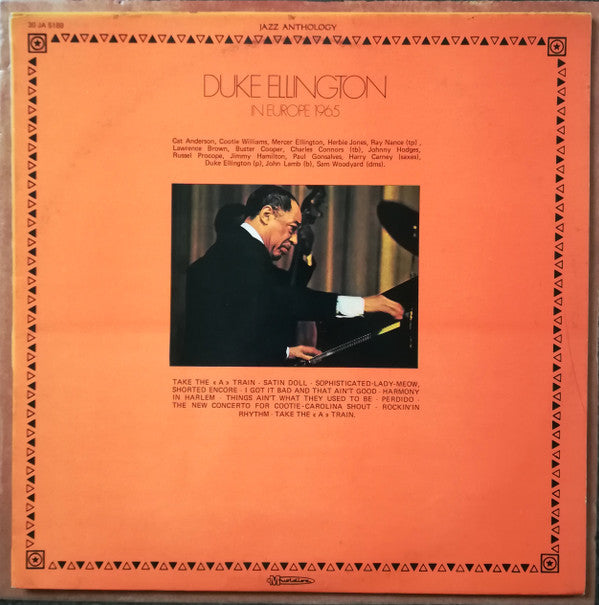 Duke Ellington : In Europe 1965 (LP)