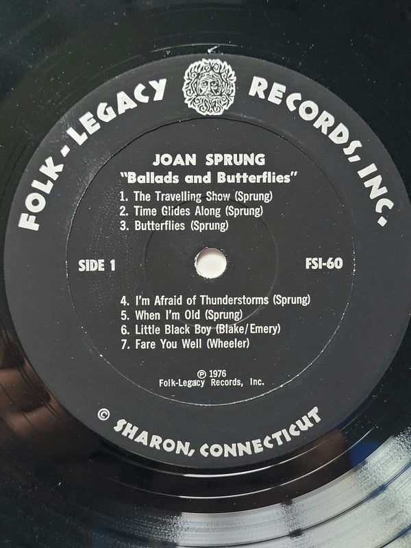 Joan Sprung : Ballads And Butterflies (LP)