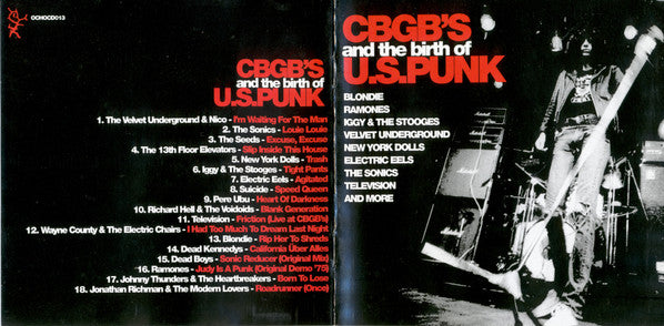 Various : CBGB's And The Birth Of U.S. Punk (CD, Comp)
