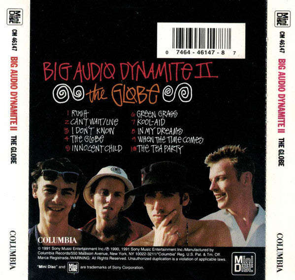 Big Audio Dynamite II : The Globe (MD, Album)