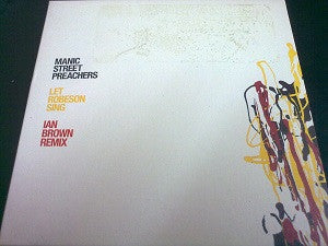 Manic Street Preachers : Let Robeson Sing (Ian Brown Remix)  (CD, Single, Promo, Car)