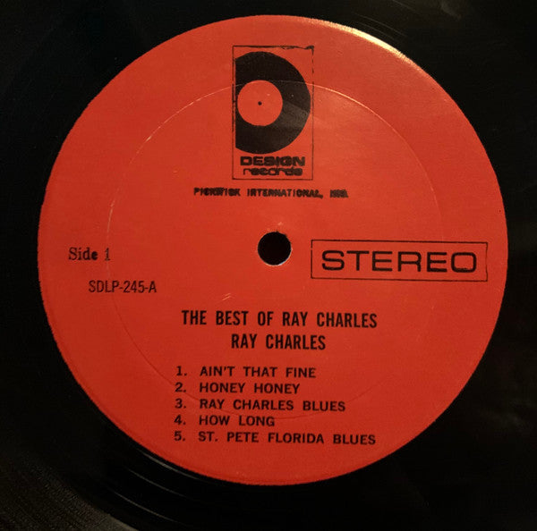 Ray Charles : The Best Of Ray Charles (LP, Comp)