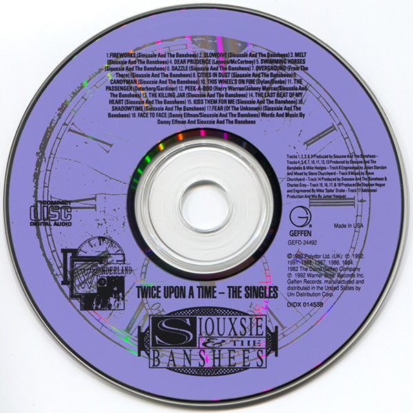 Siouxsie & The Banshees : Twice Upon A Time - The Singles (CD, Comp)