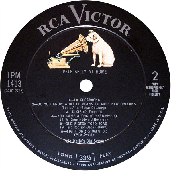 Pete Kelly And His Big Seven - Jack Webb : Pete Kelly At Home (LP, Album)