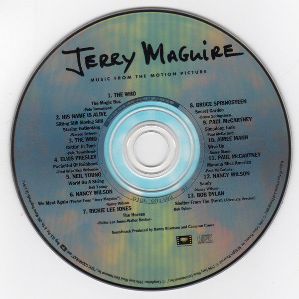 Various : Jerry Maguire (Music From The Motion Picture) (CD, Comp)