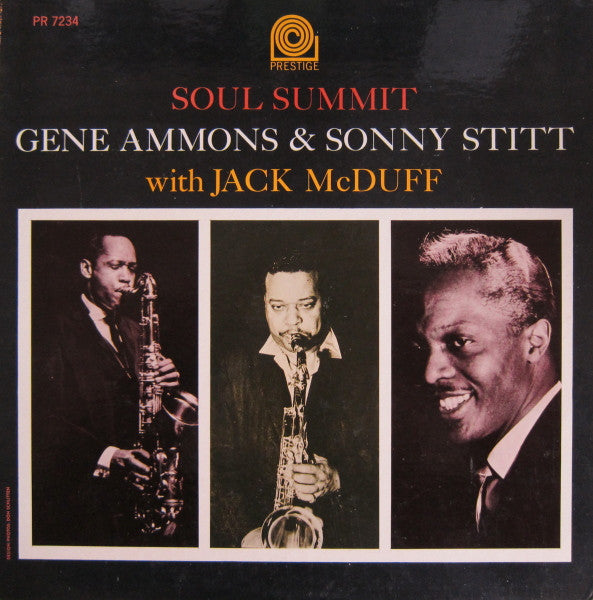 Gene Ammons & Sonny Stitt With Brother Jack McDuff : Soul Summit (LP, Album, Mono)