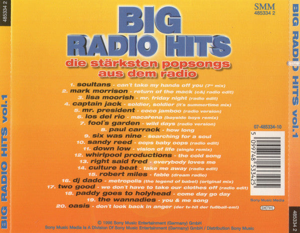 Various : Big Radio Hits Vol. 1 (CD, Comp)