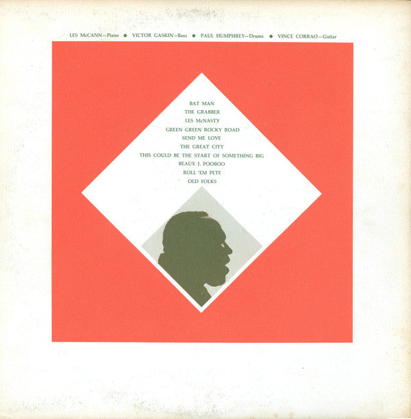 Les McCann Ltd. : Beaux J. Pooboo (LP, Album, Mono)