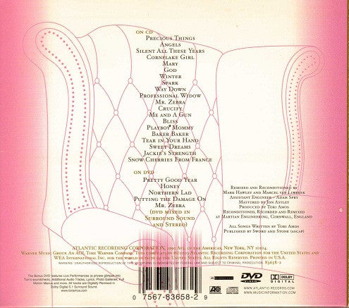 Tori Amos : Tales Of A Librarian (A Tori Amos Collection) (CD, Comp, Dig + DVD-V, NTSC)