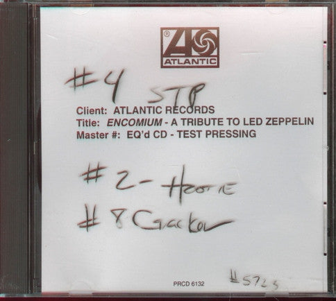 Various : Encomium: A Tribute To Led Zeppelin (CD, Comp, TP)