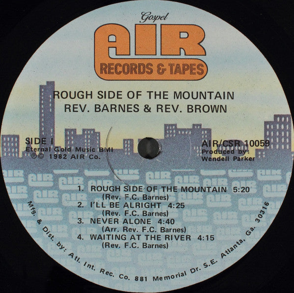 Fair Cloth Barnes And Rev. Janice Brown : Rough Side Of The Mountain (LP, Album)