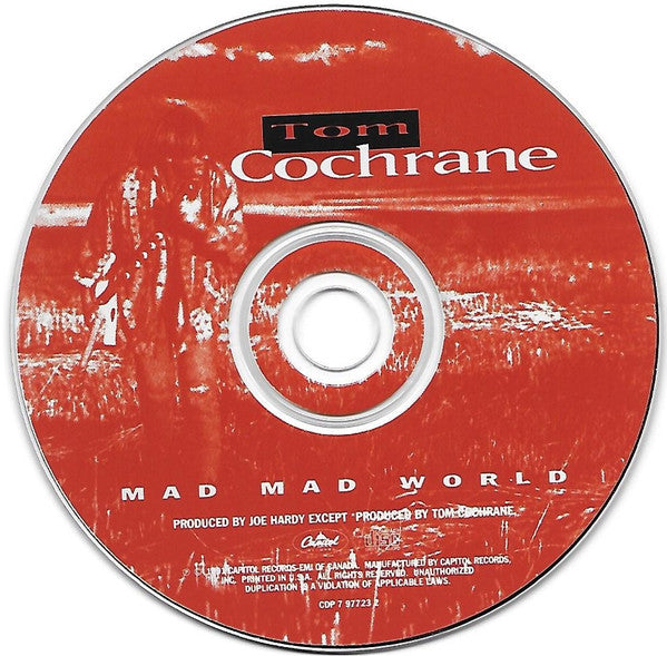 Tom Cochrane : Mad Mad World (CD, Album)
