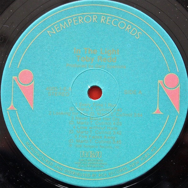 Toby Redd : In The Light (LP, Album)