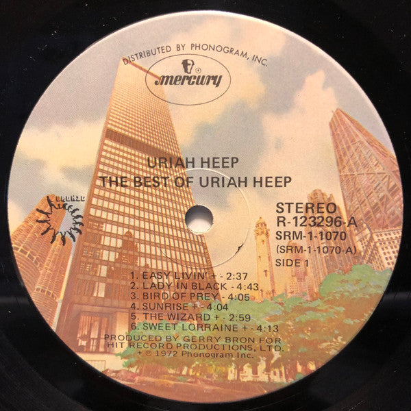 Uriah Heep : The Best Of Uriah Heep (LP, Comp, Club, RCA)
