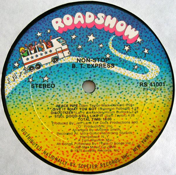 B.T. Express : Non-Stop (LP, Album, Pet)